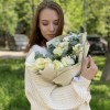 Букет Свежее утро с каллами и розами