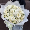 Букет Жемчужина с герберами и пионами