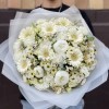 Букет Жемчужина с герберами и пионами