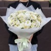 Букет Жемчужина с герберами и пионами