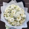 Букет Жемчужина с герберами и пионами