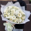Букет Жемчужина с герберами и пионами