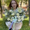 Композиция Мисс нежность с герберами и розами