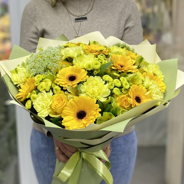 Букет Тёплое приветствие