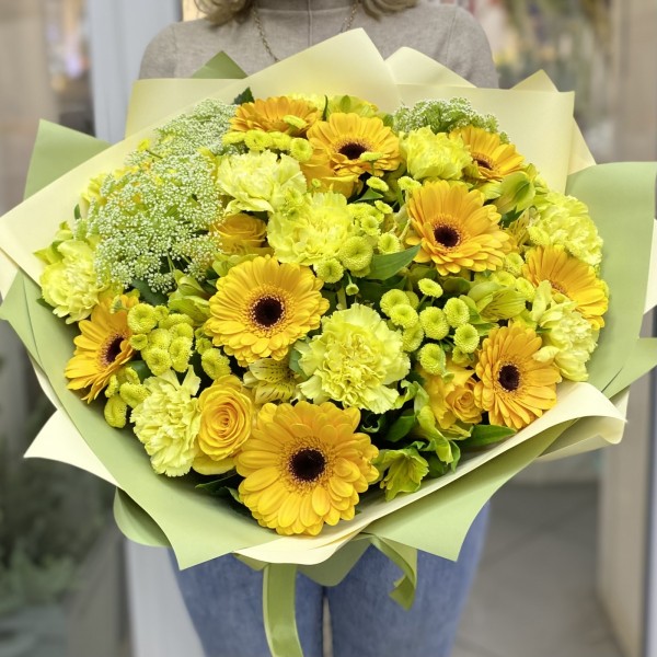 Букет Тёплое приветствие