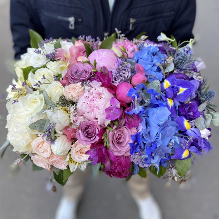 Композиция с цветами Премиум