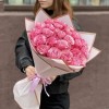 25 пионовидных роз Кантри блюз 50 см