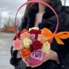 Корзина комплимент из роз