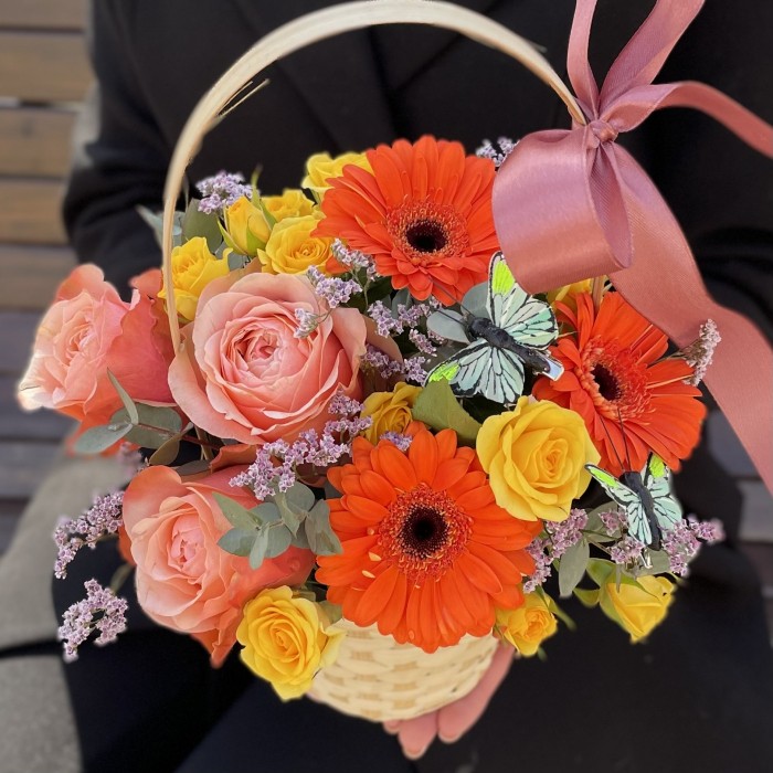 Корзина комплимент Радостный день