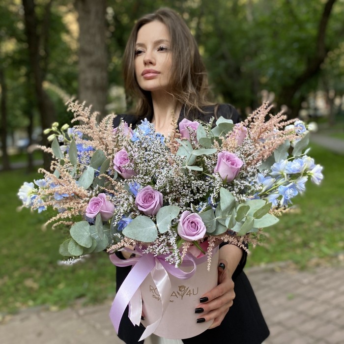 Композиция с розами Рождение звезды