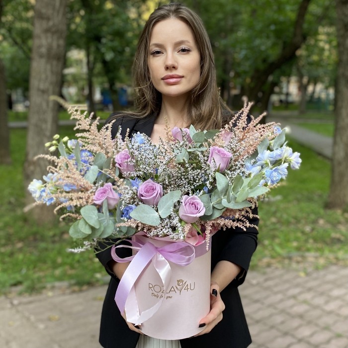 Композиция с розами Рождение звезды