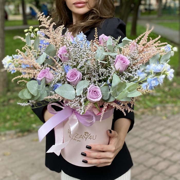 Композиция с розами Рождение звезды