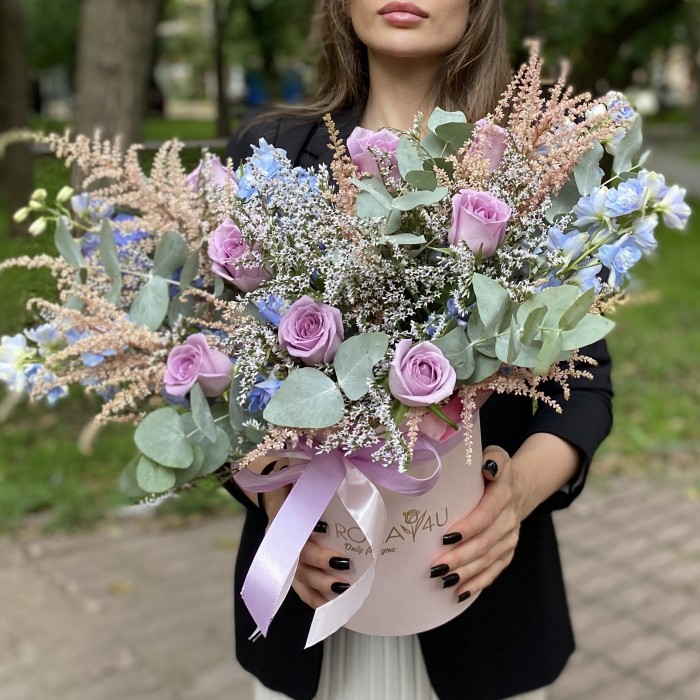 Композиция с розами Рождение звезды