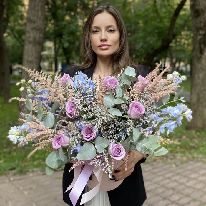 Композиция с розами Рождение звезды