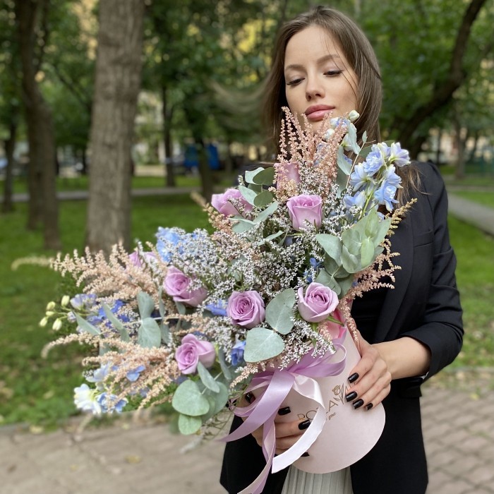 Композиция с розами Рождение звезды