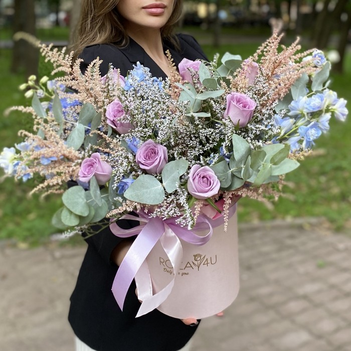 Композиция с розами Рождение звезды