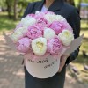 Композиция  с пионами Ты мой ангел