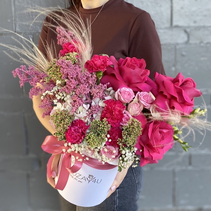 Композиция с розами Ароматный сад