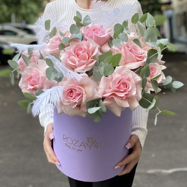 Композиция Винтаж с розами