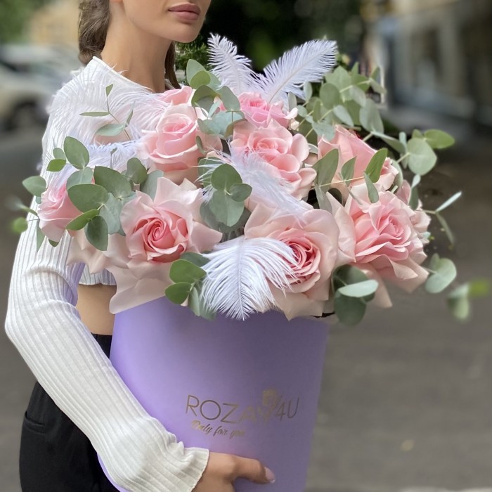 Композиция Винтаж с розами