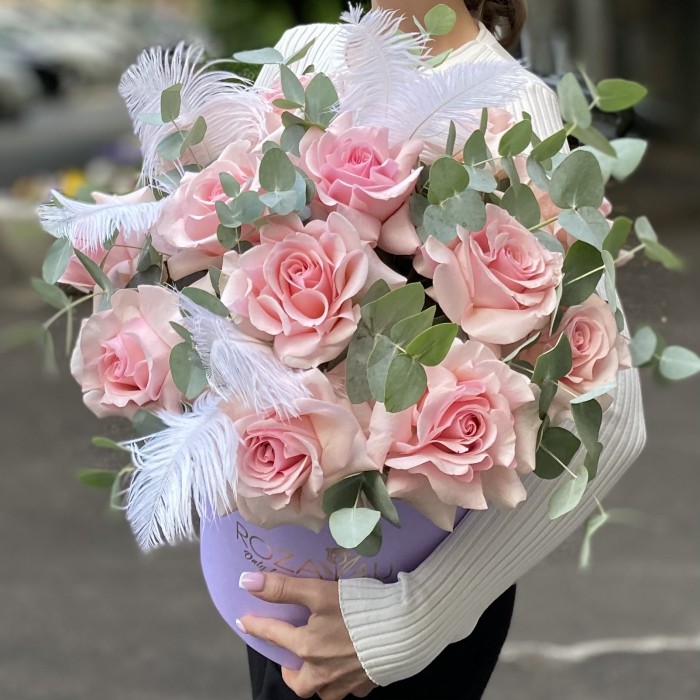 Композиция Винтаж с розами