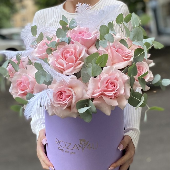 Композиция Винтаж с розами