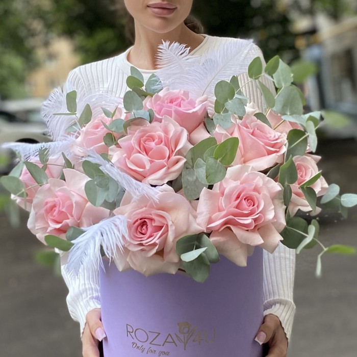 Композиция Винтаж с розами