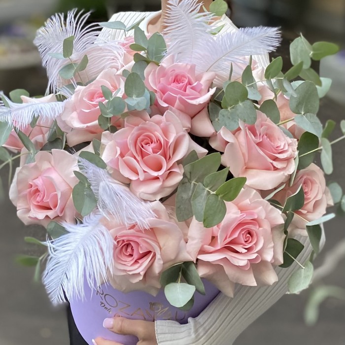 Композиция Винтаж с розами