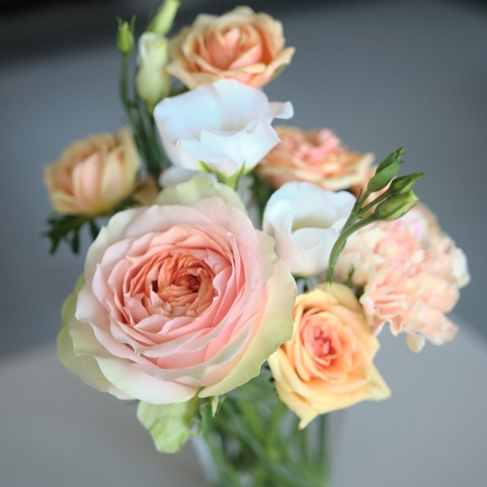 Цветы в стакане