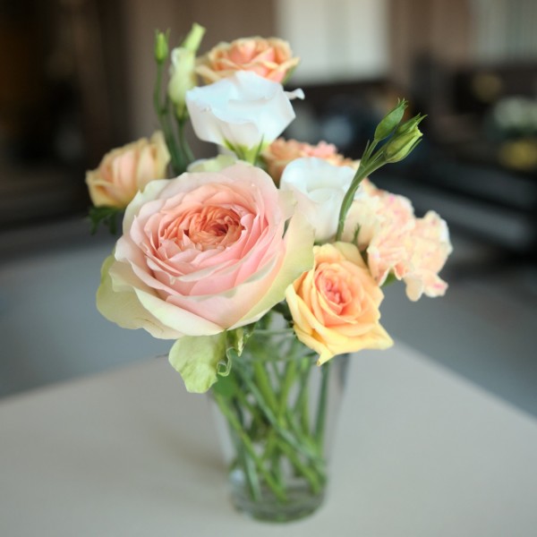 Цветы в стакане