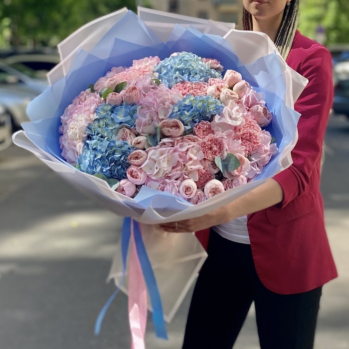 Букет на день рождения премиум