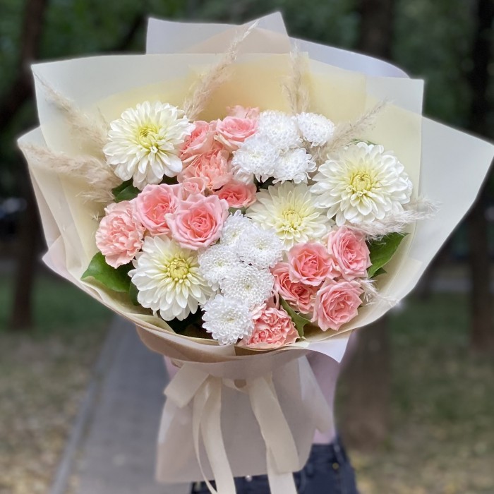 Авторский букет Нежный рассвет