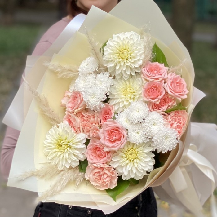 Авторский букет Нежный рассвет