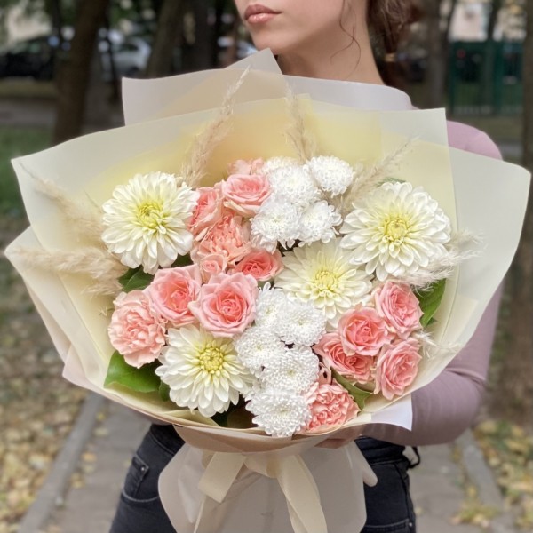 Авторский букет Нежный рассвет