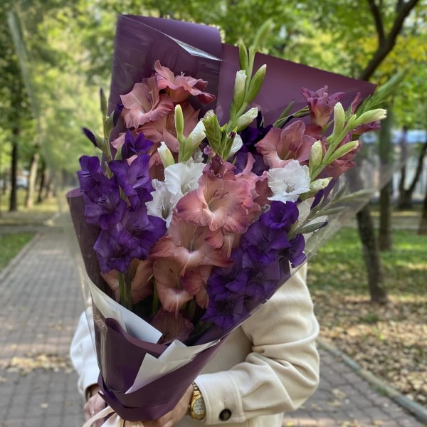 9 гладиолусов Осенний микс