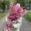 9 розовых гладиолусов