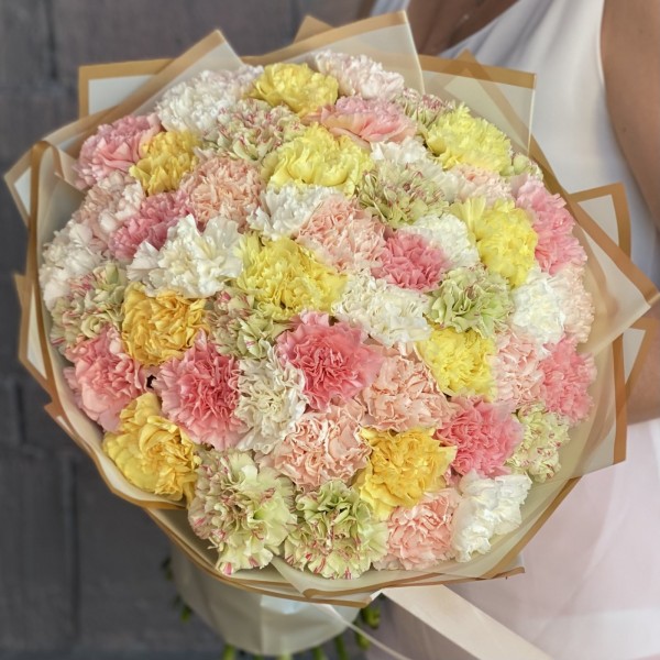 51 гвоздика летний микс