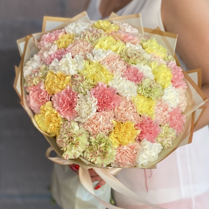 51 гвоздика летний микс