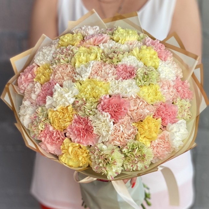 51 гвоздика летний микс