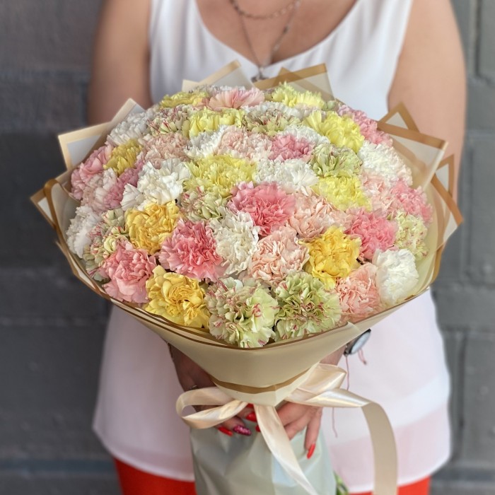 51 гвоздика летний микс