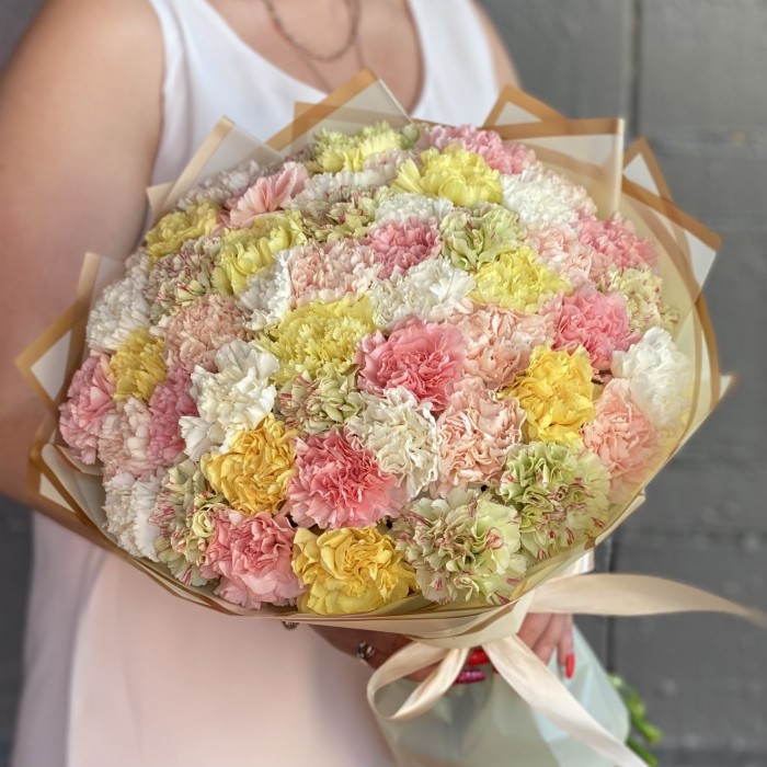 51 гвоздика летний микс