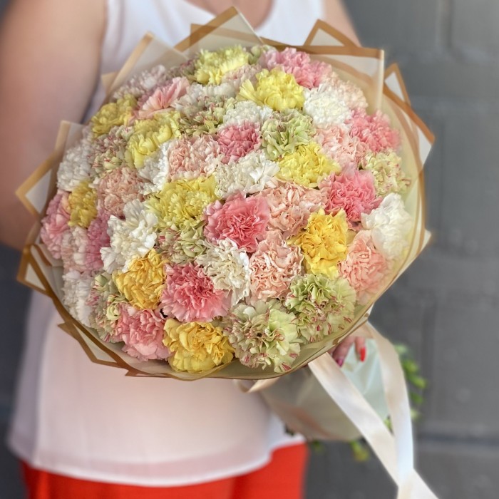 51 гвоздика летний микс