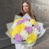 15 крупных хризантем Летний микс