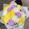 15 крупных хризантем Летний микс
