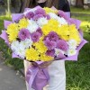 15 кустовых хризантем Летний микс
