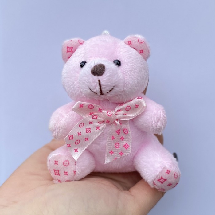 Брелок розовый мишка