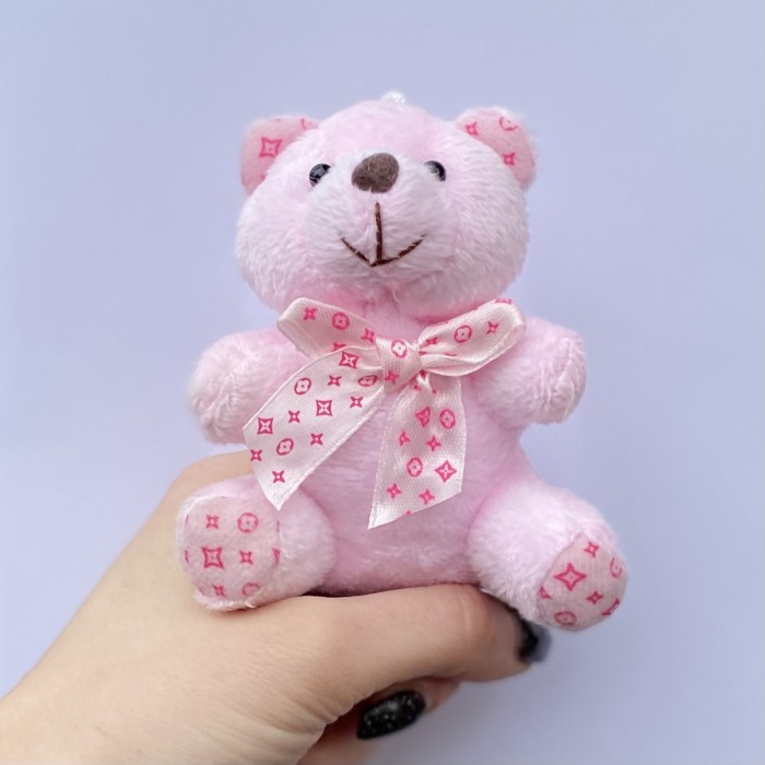 Брелок розовый мишка