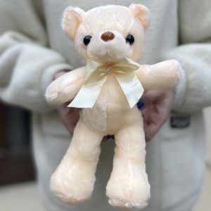 Мишка 30 см бежевый