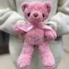 Мишка 30 см розовый