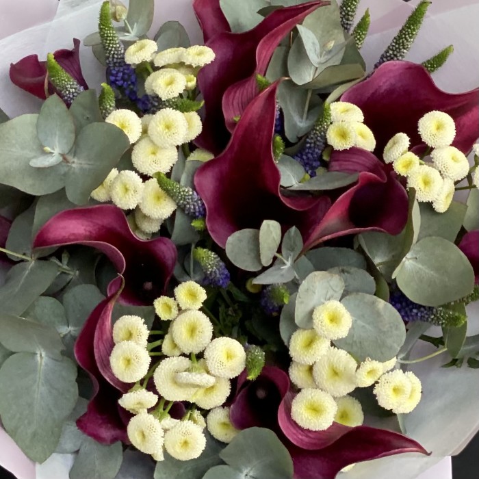 Букет с каллами Экспрессия